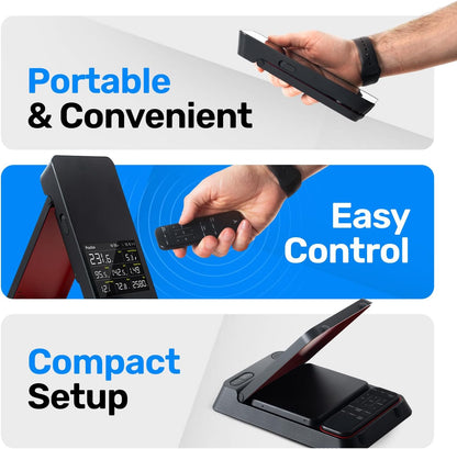OPTISHOT Orbit Golf Simulator and Launch Monitor Golf Simulators for Home with Orion Software - Golf Launch Monitor - 20 Courses and 3 Practice Ranges Included