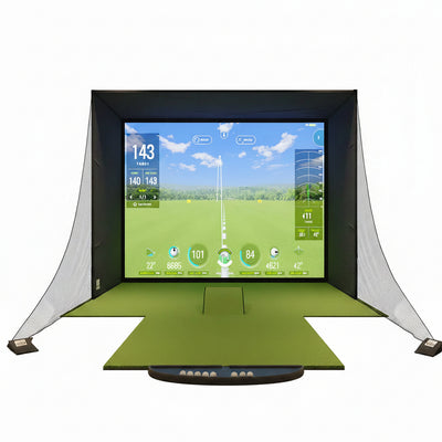 Interactive Projection Game Golf Sports Golf Simulator Portable Smartscreen Game Center Golf Simulator Impact Screen