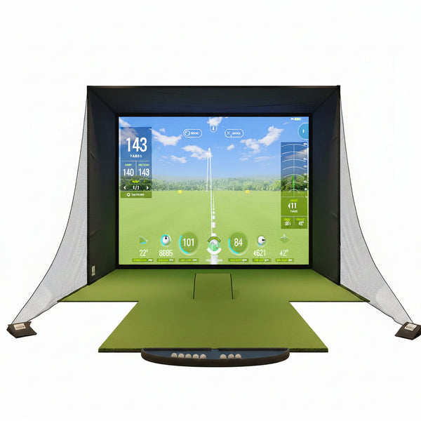 Interactive Projection Game Golf Sports Golf Simulator Portable Smartscreen Game Center Golf Simulator Impact Screen